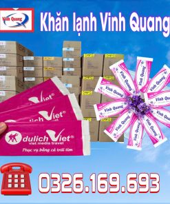 Khăn lạnh Alex Bi 75/30 kích thước khổ 30/25