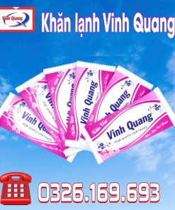 Khăn lạnh bi lớn 55/24 kích thước khổ 22x24cm
