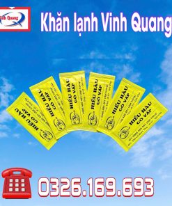 Khăn lạnh Bi lớn 65/24 kích thước khổ 22x 24cm